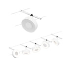 Paulmann Seilsystem Set Circle Weiß matt,Chrom 5x5W  3.000 DC 60VA 5 Spots