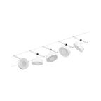 Paulmann Seilsystem Set Circle Weiß matt,Chrom 5x5W  3.000 DC 60VA 5 Spots