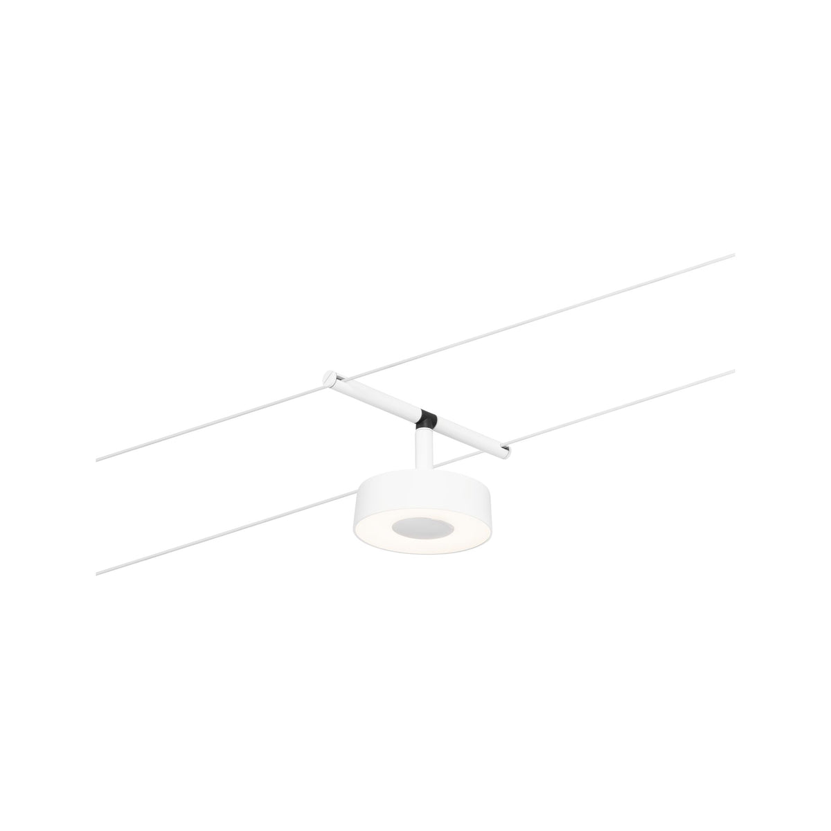 Paulmann Seilsystem Set Circle Weiß matt,Chrom 5x5W  3.000 DC 60VA 5 Spots