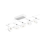 Paulmann Seilsystem Set Circle Weiß matt,Chrom 5x5W  3.000 DC 60VA 5 Spots