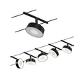 Paulmann Seilsystem Set Circle Schwarz matt,Chrom 5x5W  3.000 DC 60VA 5 Spots