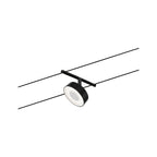 Paulmann Seilsystem Spot Circle Schwarz matt,Chrom 1x5W  3.000 DC 60VA