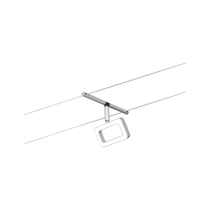 Paulmann Seilsystem Set Frame Chrom matt,Chrom 5x4,8W  3.000 DC 60VA 5 Spots