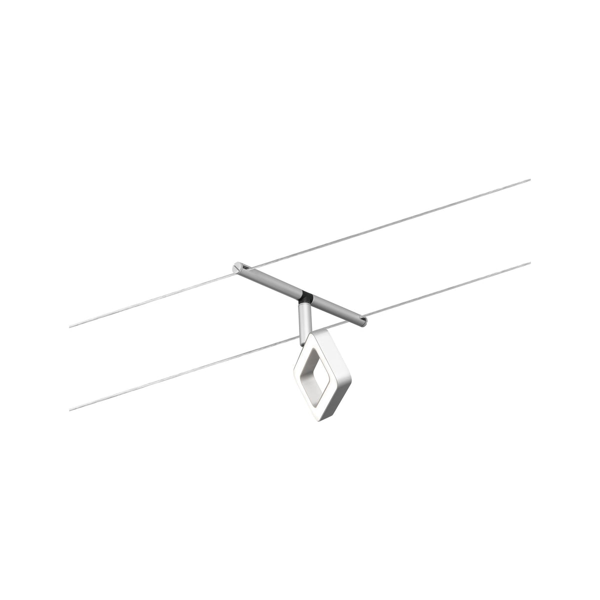 Paulmann Seilsystem Set Frame Chrom matt,Chrom 5x4,8W  3.000 DC 60VA 5 Spots