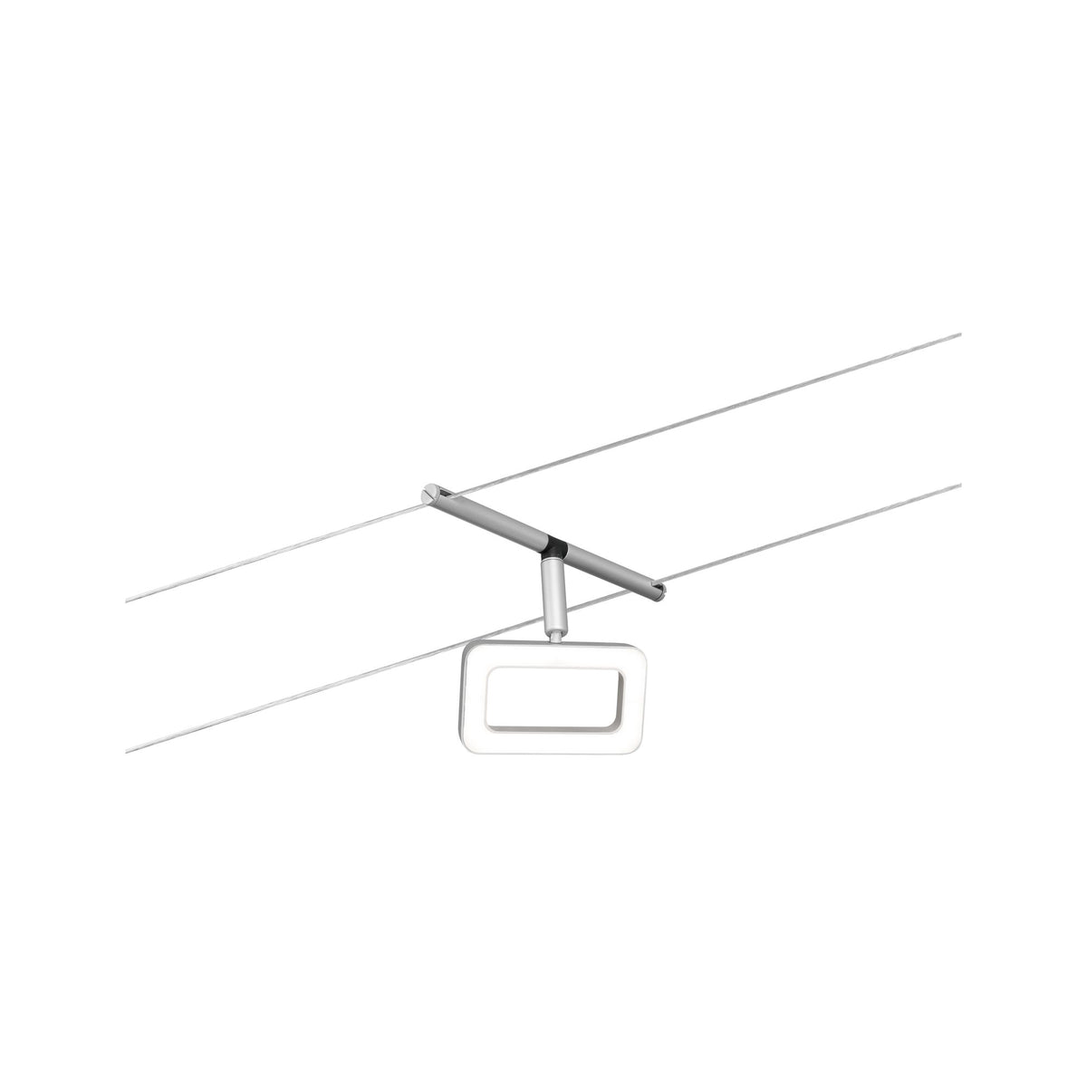 Paulmann Seilsystem Set Frame Chrom matt,Chrom 5x4,8W  3.000 DC 60VA 5 Spots