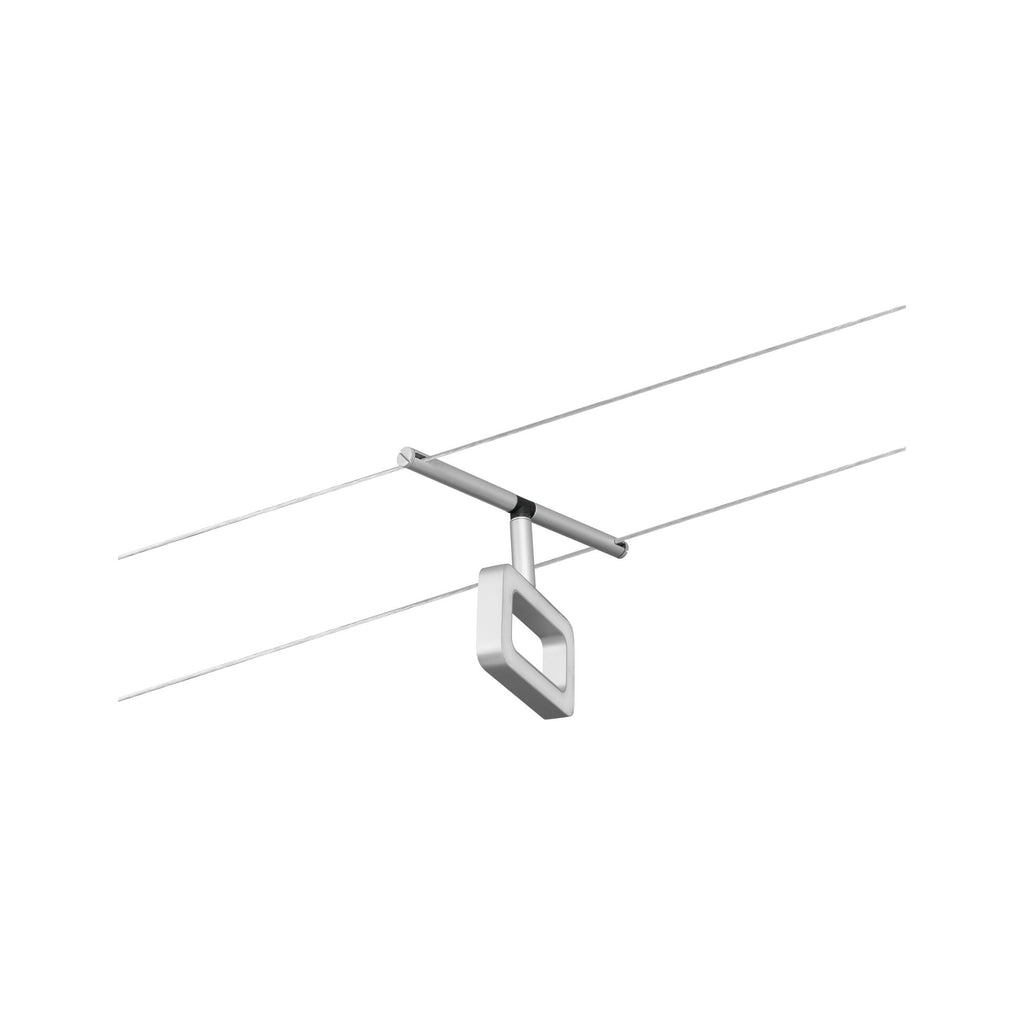 Paulmann Seilsystem Set Frame Chrom matt,Chrom 5x4,8W  3.000 DC 60VA 5 Spots