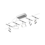 Paulmann Seilsystem Set Frame Chrom matt,Chrom 5x4,8W  3.000 DC 60VA 5 Spots
