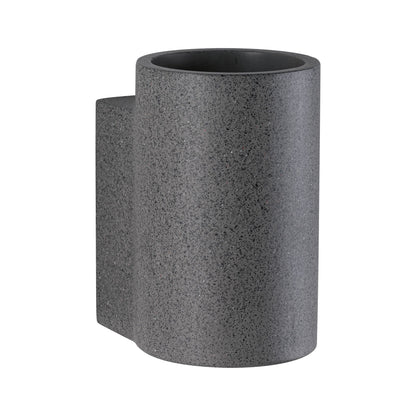 Paulmann Outdoor 230V Wandleuchte Concrea 6,5W IP44 black 3000K Sandstone Cement