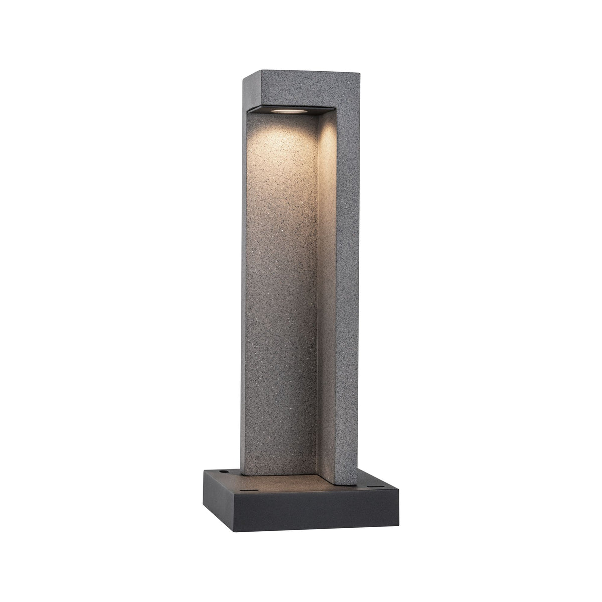 Paulmann Outdoor 230V Pollerleuchte Concrea 6,5W IP44 black 3000K Sandstone Cement
