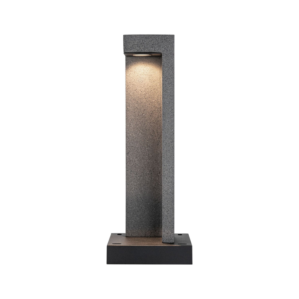 Paulmann Outdoor 230V Pollerleuchte Concrea 6,5W IP44 black 3000K Sandstone Cement
