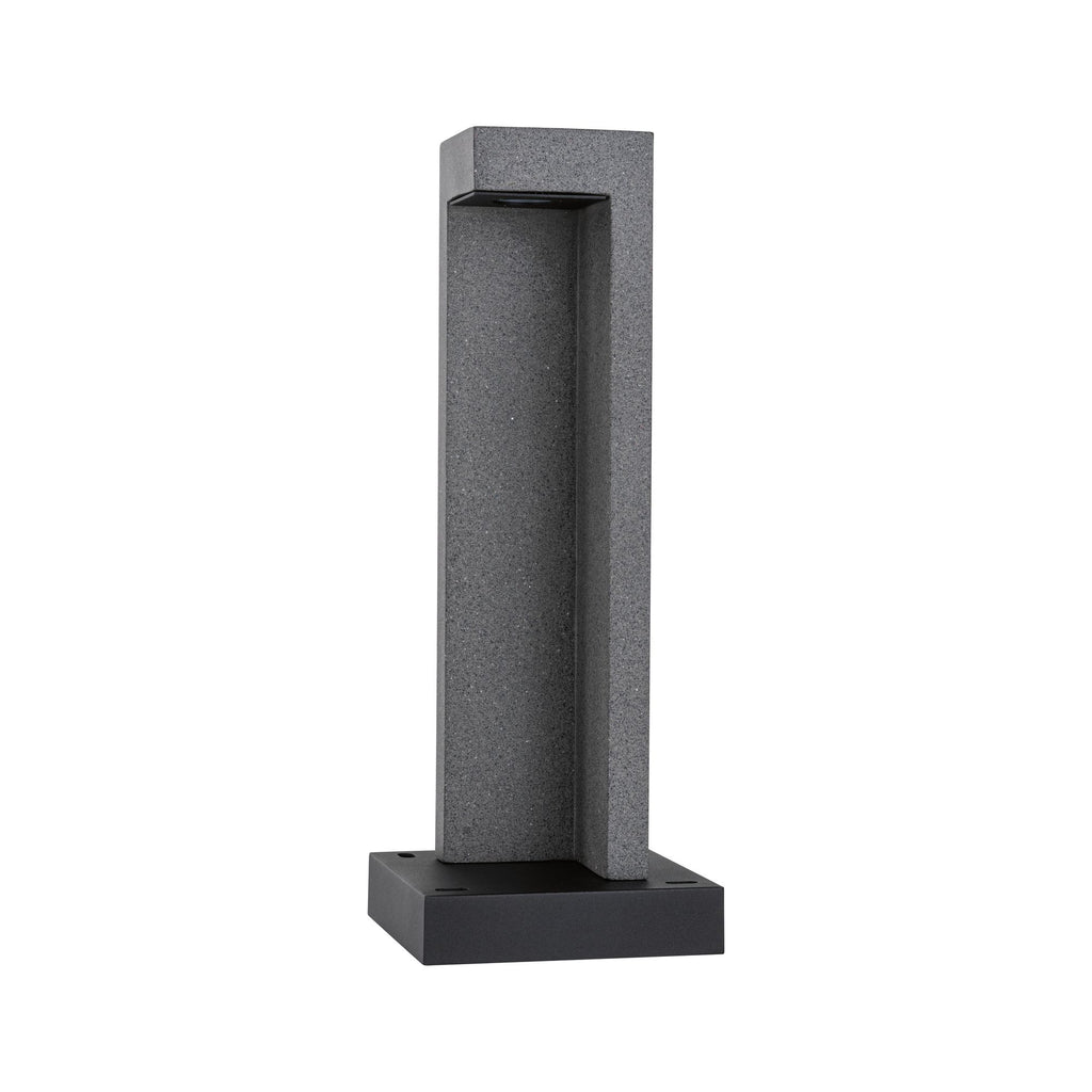 Paulmann Outdoor 230V Pollerleuchte Concrea 6,5W IP44 black 3000K Sandstone Cement