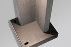 Paulmann Outdoor 230V Pollerleuchte Concrea 6,5W IP44 black 3000K Sandstone Cement