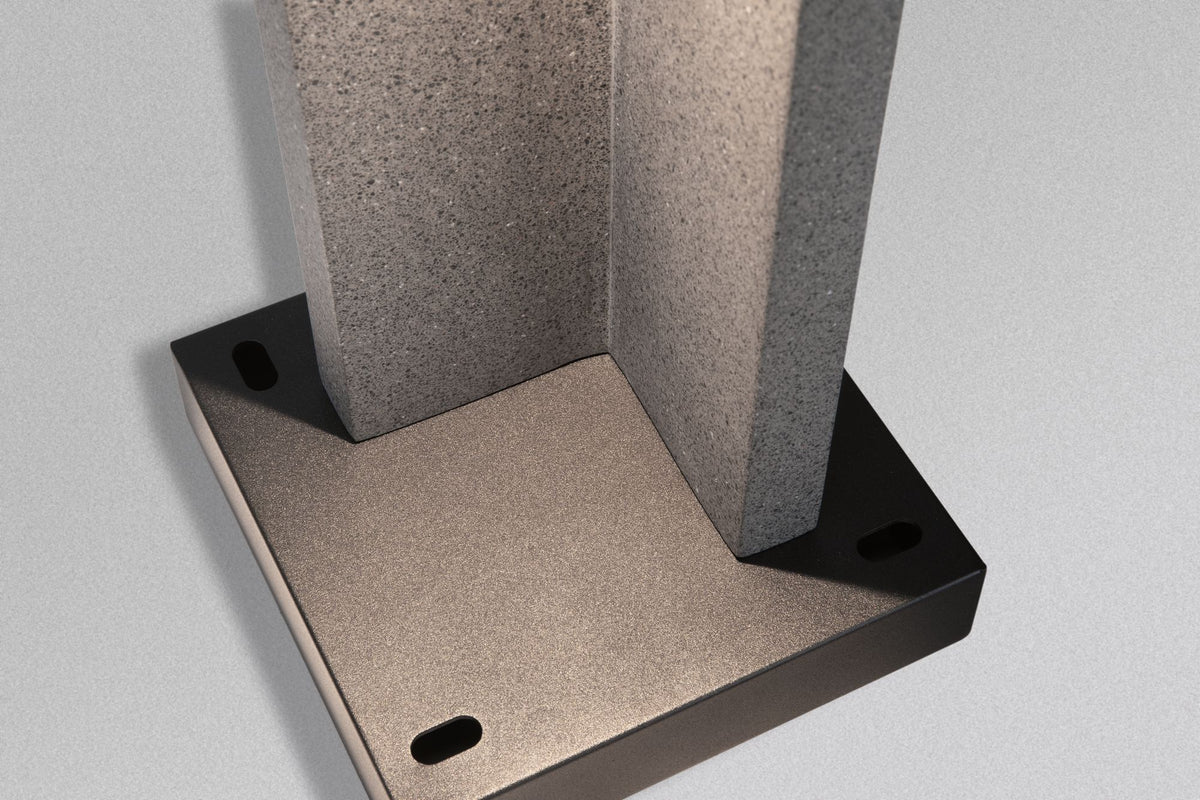 Paulmann Outdoor 230V Pollerleuchte Concrea 6,5W IP44 black 3000K Sandstone Cement