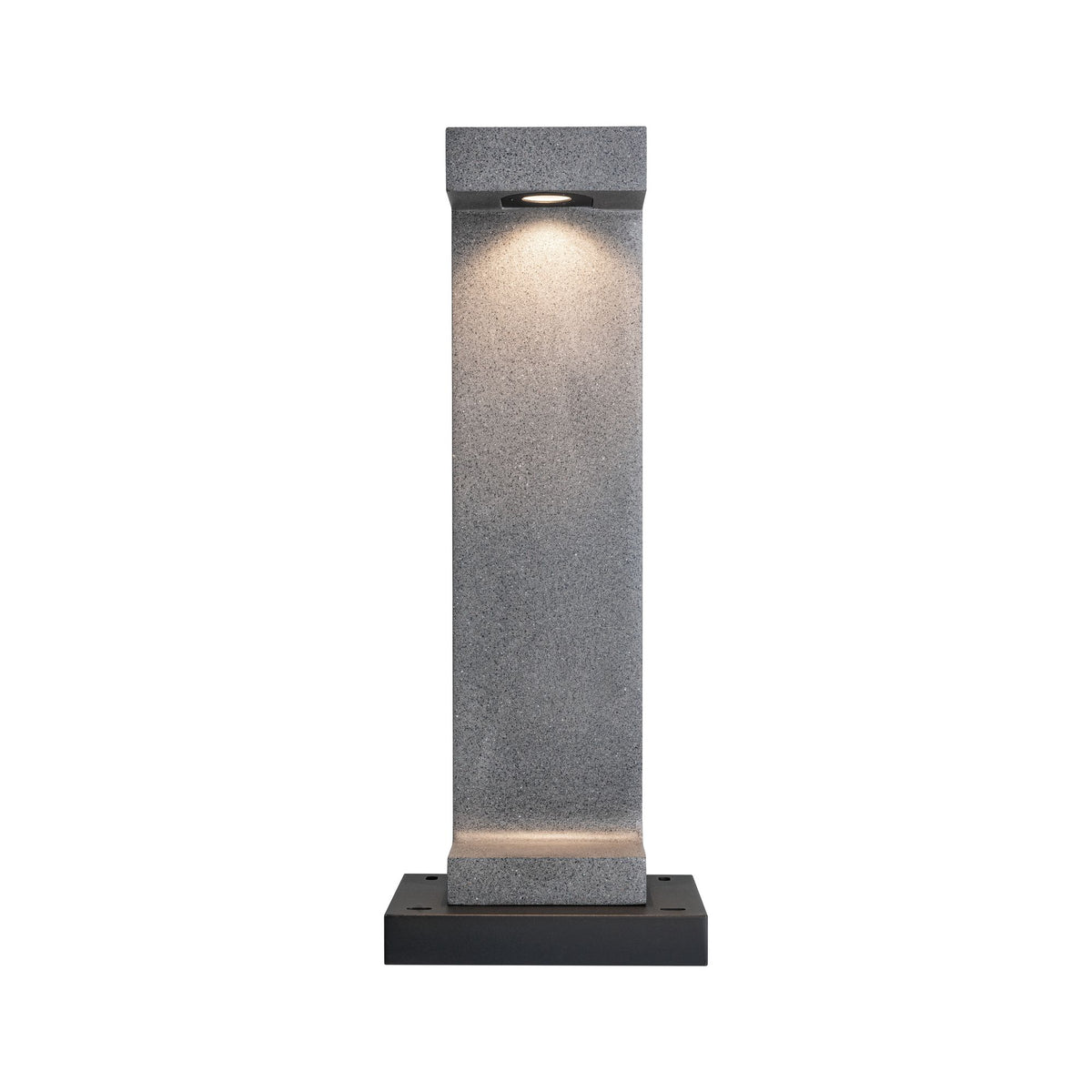 Paulmann Outdoor 230V Pollerleuchte Concrea 6,5W IP44 black 3000K Sandstone Cement