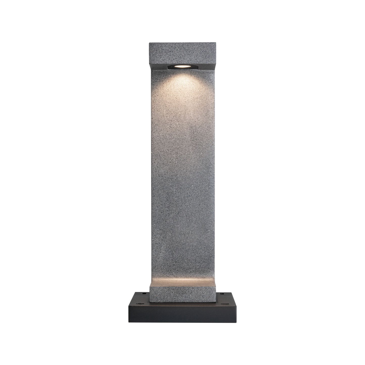 Paulmann Outdoor 230V Pollerleuchte Concrea 6,5W IP44 black 3000K Sandstone Cement