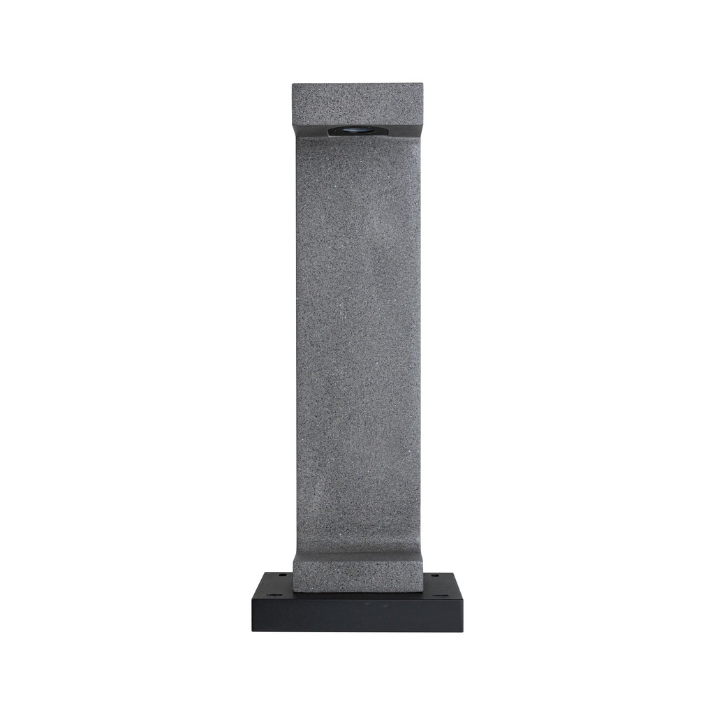 Paulmann Outdoor 230V Pollerleuchte Concrea 6,5W IP44 black 3000K Sandstone Cement