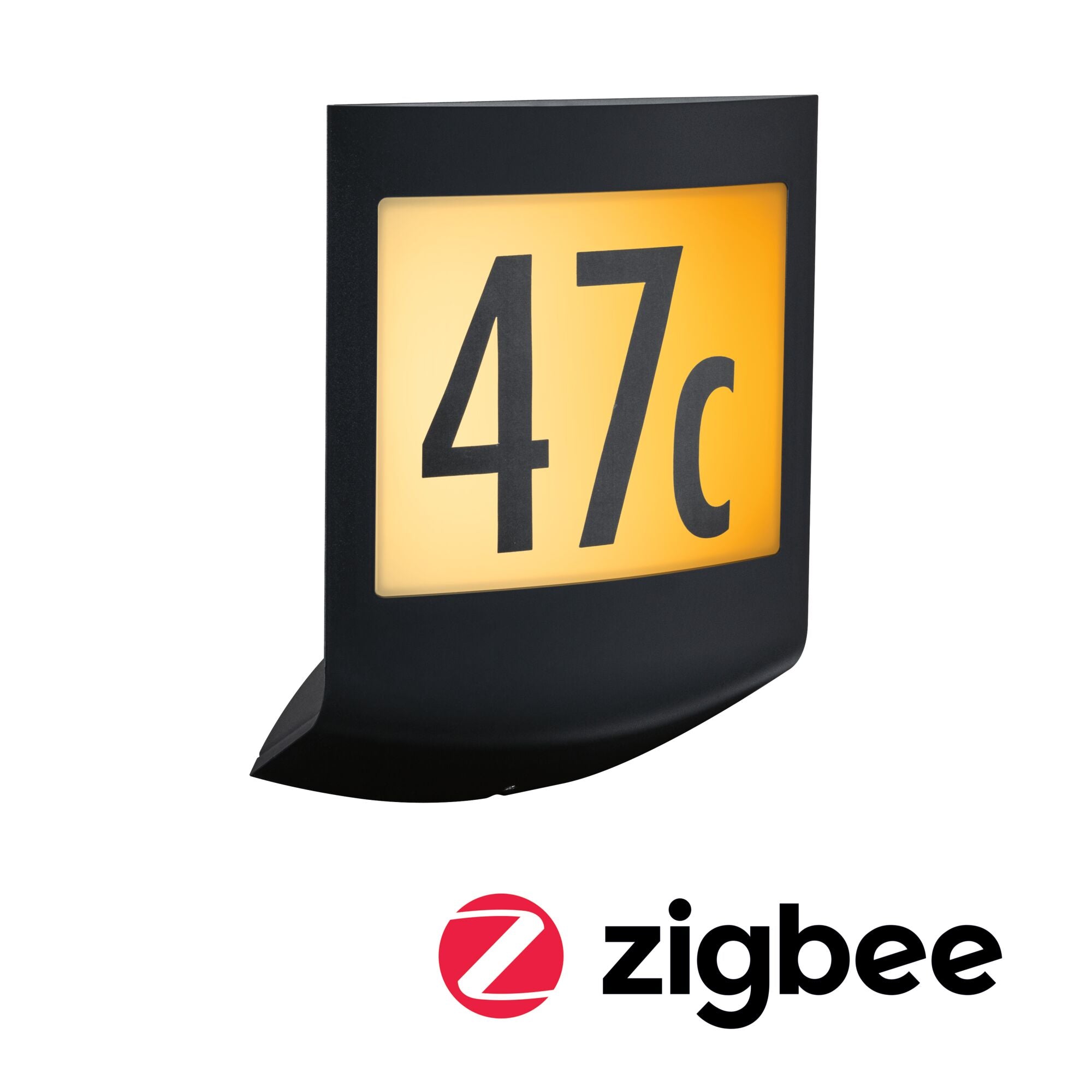 Paulmann Smart Home Zigbee LED Außenwandleuchte Padea mit Bewegungsmelder und Dämmerungssensor Tunable Warm IP44  198x71mm Tunable Warm 8,2W 550lm 230V  Anthrazit Kunststoff