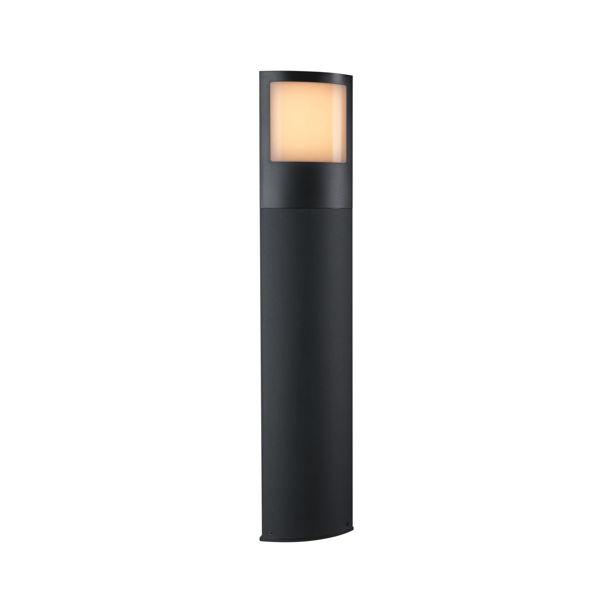 Paulmann Smart Home Zigbee LED Pollerleuchte Padea mit Bewegungsmelder und Dämmerungssensor Tunable Warm IP44  847mm Tunable Warm 8,5W 700lm 230V  Anthrazit Kunststoff