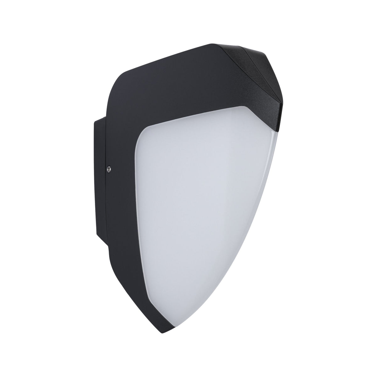 Paulmann Smart Home Zigbee LED Außenwandleuchte Ikosea mit Bewegungsmelder und Dämmerungssensor Tunable Warm IP44  50x203mm Tunable Warm 4,4W 350lm 230V  Anthrazit Kunststoff