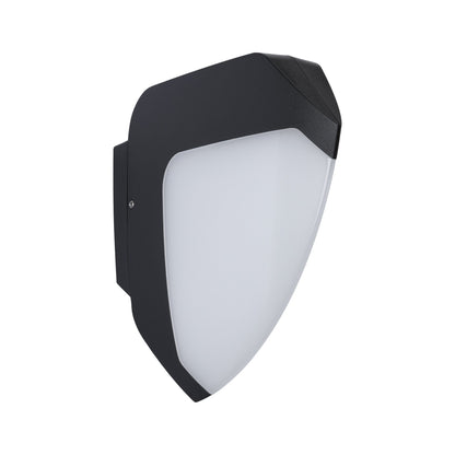 Paulmann LED Außenwandleuchte Ikosea mit Bewegungsmelder und Dämmerungssensor IP44  50x203mm 3000K 2x2,2W 2x280lm 230V  Anthrazit Kunststoff