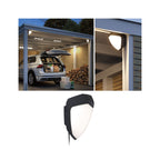 Paulmann Park + Light LED Außenwandleuchte Ikosea ohne Bewegungsmelder IP44  50x203mm 3000K 2x2,8W 2x300lm 12V  Anthrazit Kunststoff