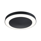 Paulmann LED Deckenaufbauleuchte Circula mit Dämmerungssensor und Bewegungsmelder IP44 rund 320mm 3000K 14W 1800lm 230V  Anthrazit Kunststoff
