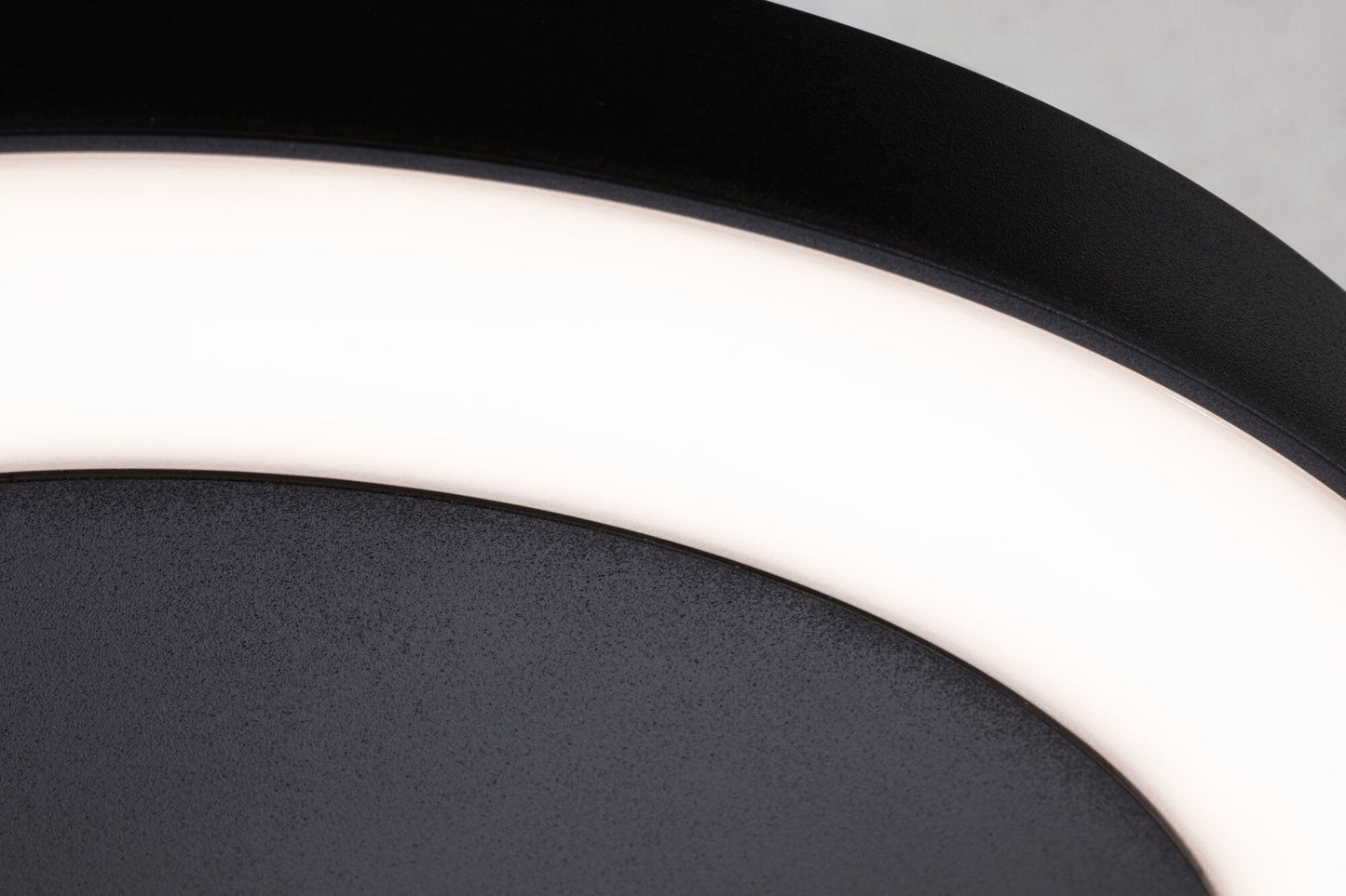 Paulmann LED Deckenaufbauleuchte Circula mit Dämmerungssensor und Bewegungsmelder IP44 rund 320mm 3000K 14W 1800lm 230V  Anthrazit Kunststoff