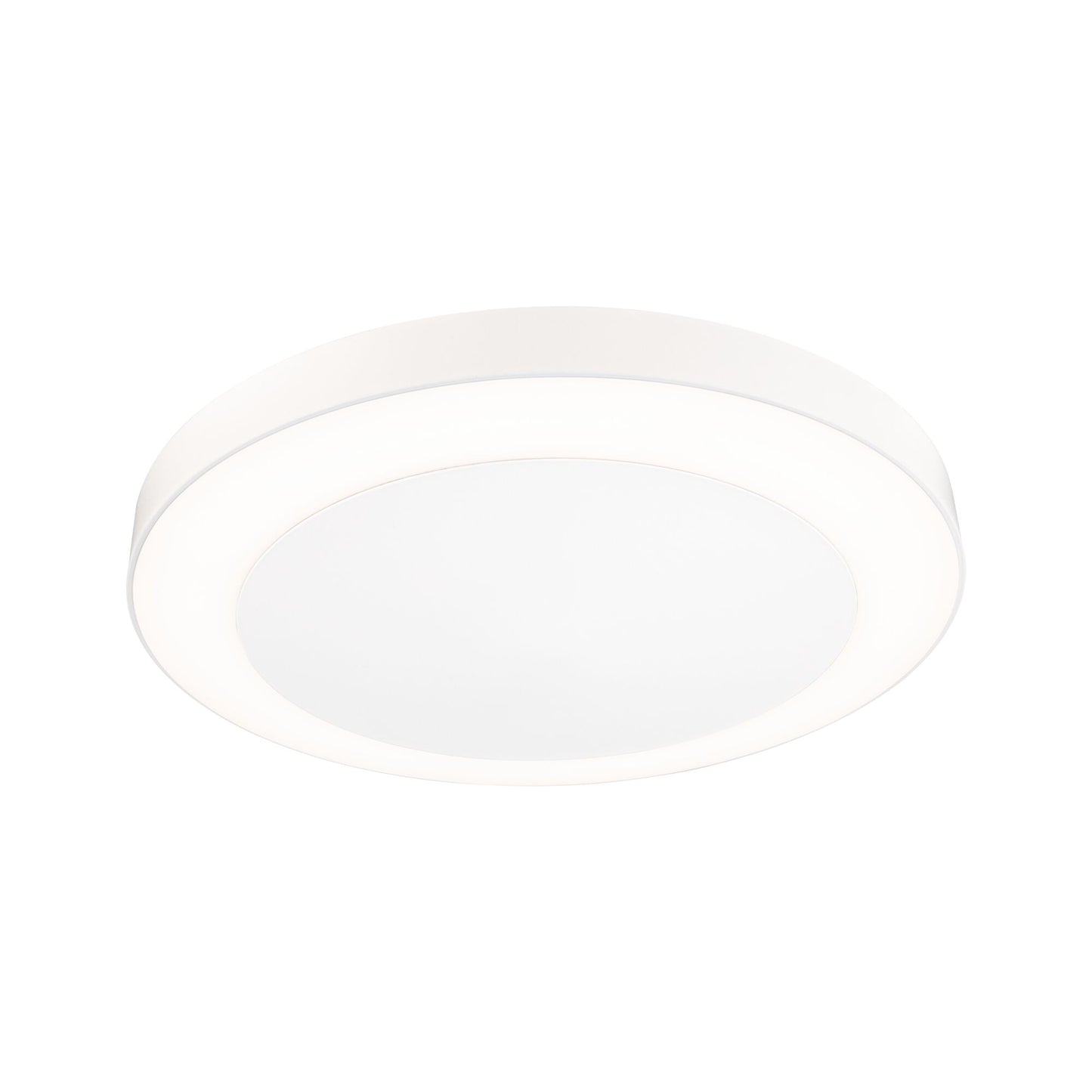Paulmann Smart Home Zigbee LED Deckenaufbauleuchte Circula mit Bewegungsmelder und Dämmerungssensor Tunable Warm IP44 rund 320mm Tunable Warm 14W 880lm 230V  Weiß Kunststoff