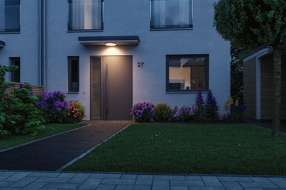 Paulmann Smart Home Zigbee LED Deckenaufbauleuchte Circula mit Bewegungsmelder und Dämmerungssensor Tunable Warm IP44 rund 320mm Tunable Warm 14W 880lm 230V  Weiß Kunststoff