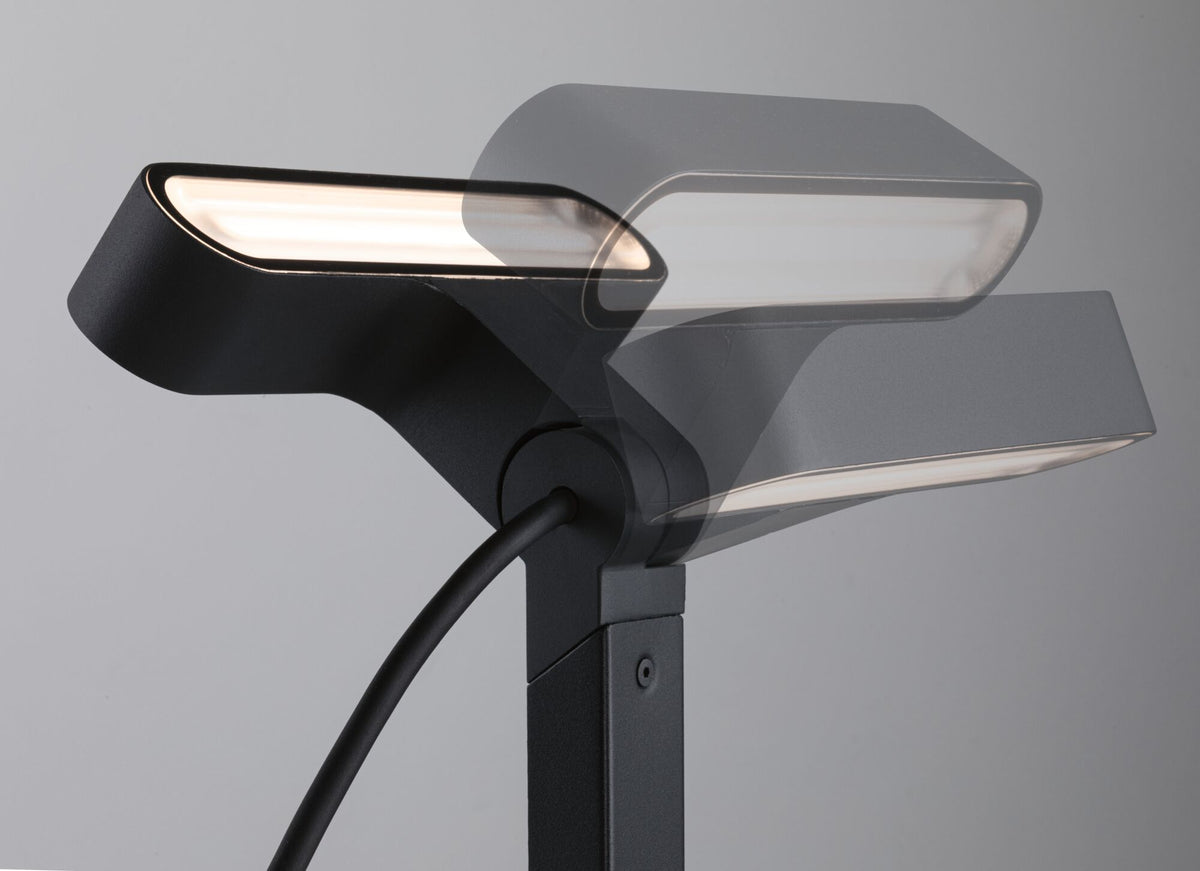 Paulmann Plug & Shine LED Spot Ito IP65 3000K 6W   Anthrazit