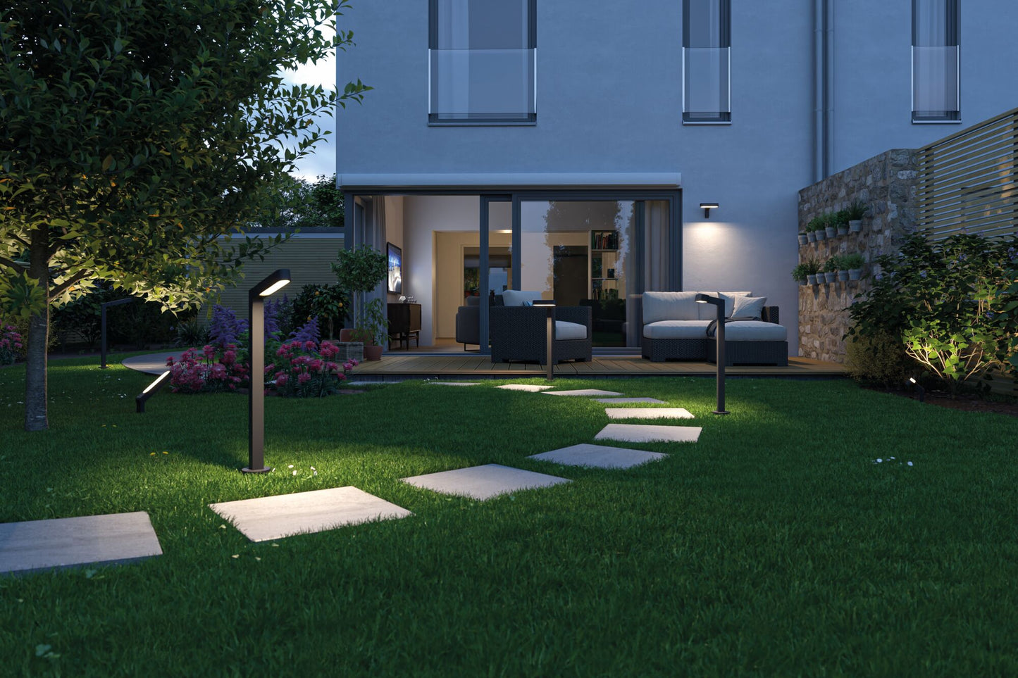 Paulmann Plug & Shine LED Spot Ito IP65 3000K 6W   Anthrazit