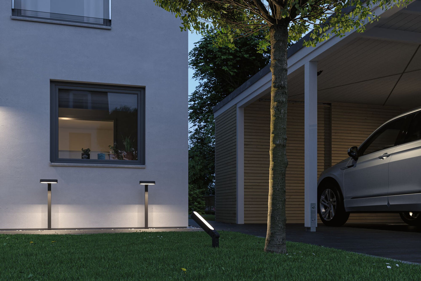 Paulmann Plug & Shine LED Spot Ito IP65 3000K 6W   Anthrazit