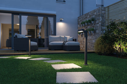 Paulmann Plug & Shine LED Pollerleuchte Ito Horizontale Ausrichtung IP65 3000K 6W   Anthrazit