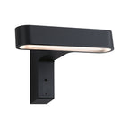 Paulmann House LED Außenwandleuchte Ito Horizontale Ausrichtung Bewegungsmelder IP44  227x159mm 3000K 6W 450lm 230V 65° Anthrazit Metall,Kunststoff