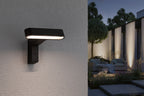 Paulmann House LED Außenwandleuchte Ito Horizontale Ausrichtung Bewegungsmelder IP44  227x159mm 3000K 6W 450lm 230V 65° Anthrazit Metall,Kunststoff