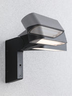 Paulmann House LED Außenwandleuchte Ito Horizontale Ausrichtung Bewegungsmelder IP44  227x159mm 3000K 6W 450lm 230V 65° Anthrazit Metall,Kunststoff
