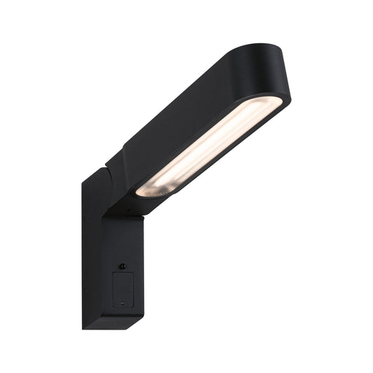 Paulmann House LED Außenwandleuchte Ito Vertikale Ausrichtung Bewegungsmelder IP44  47x301mm 3000K 6W 450lm 230V 65° Anthrazit Metall,Kunststoff