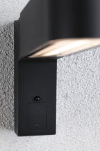 Paulmann House LED Außenwandleuchte Ito Vertikale Ausrichtung Bewegungsmelder IP44  47x301mm 3000K 6W 450lm 230V 65° Anthrazit Metall,Kunststoff