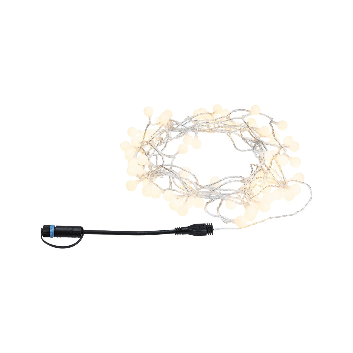 Paulmann Plug & Shine Lichterkette IP44 7,5m 24V 3.000K 72x2lm