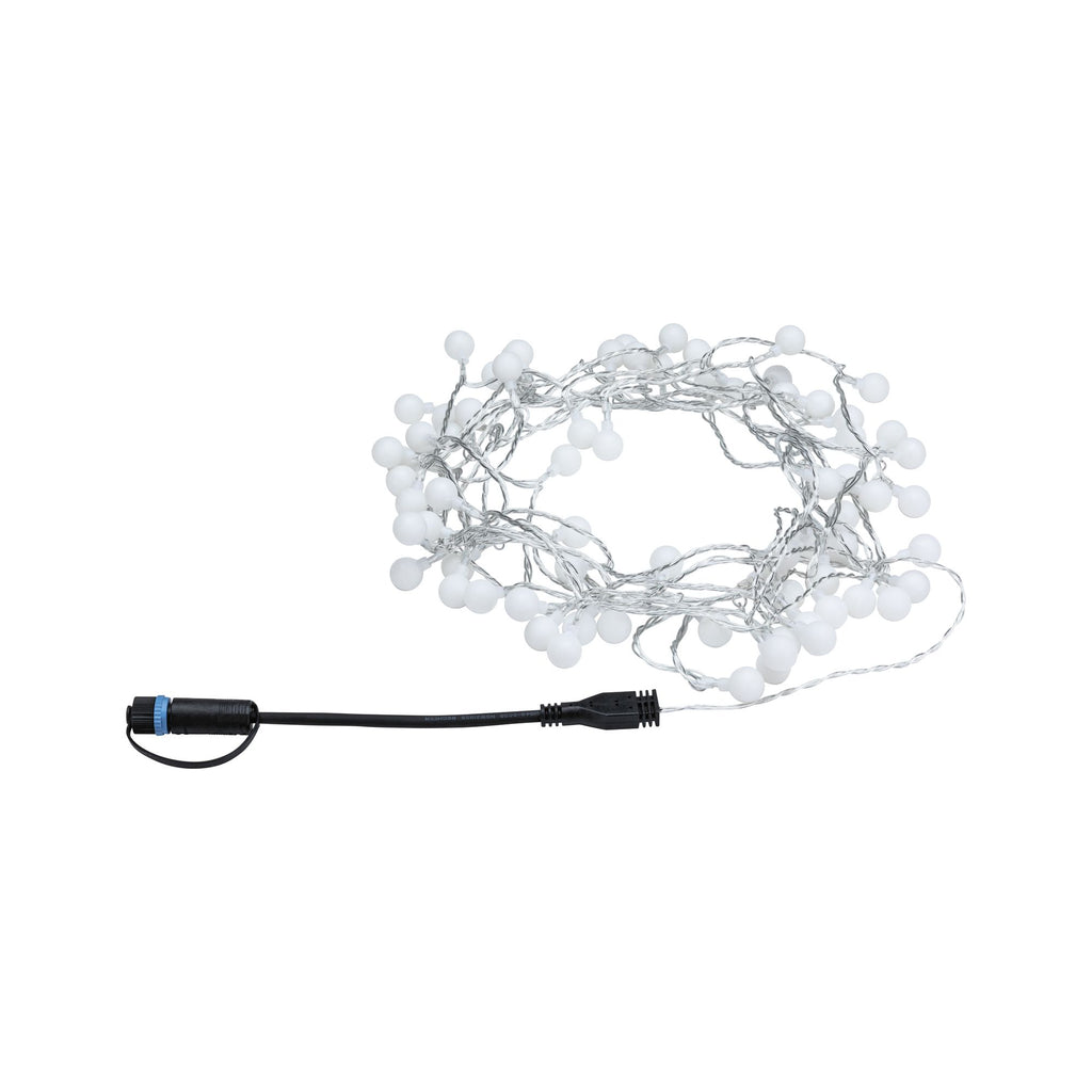 Paulmann Plug & Shine Lichterkette IP44 7,5m 24V 3.000K 72x2lm