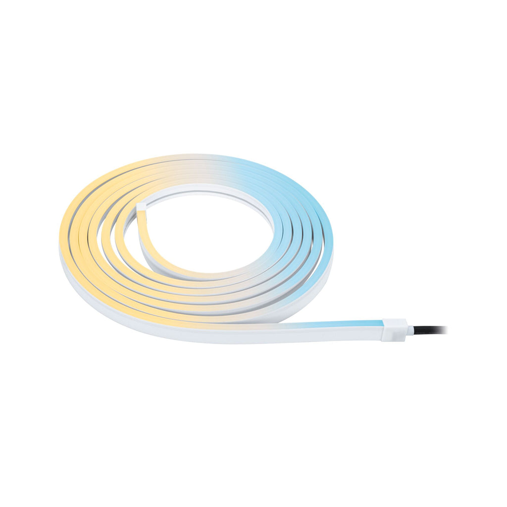 Paulmann Smart Home Zigbee Plug & Shine Smooth Strip RGB Tunable White IP67 22W DC 24V 5m