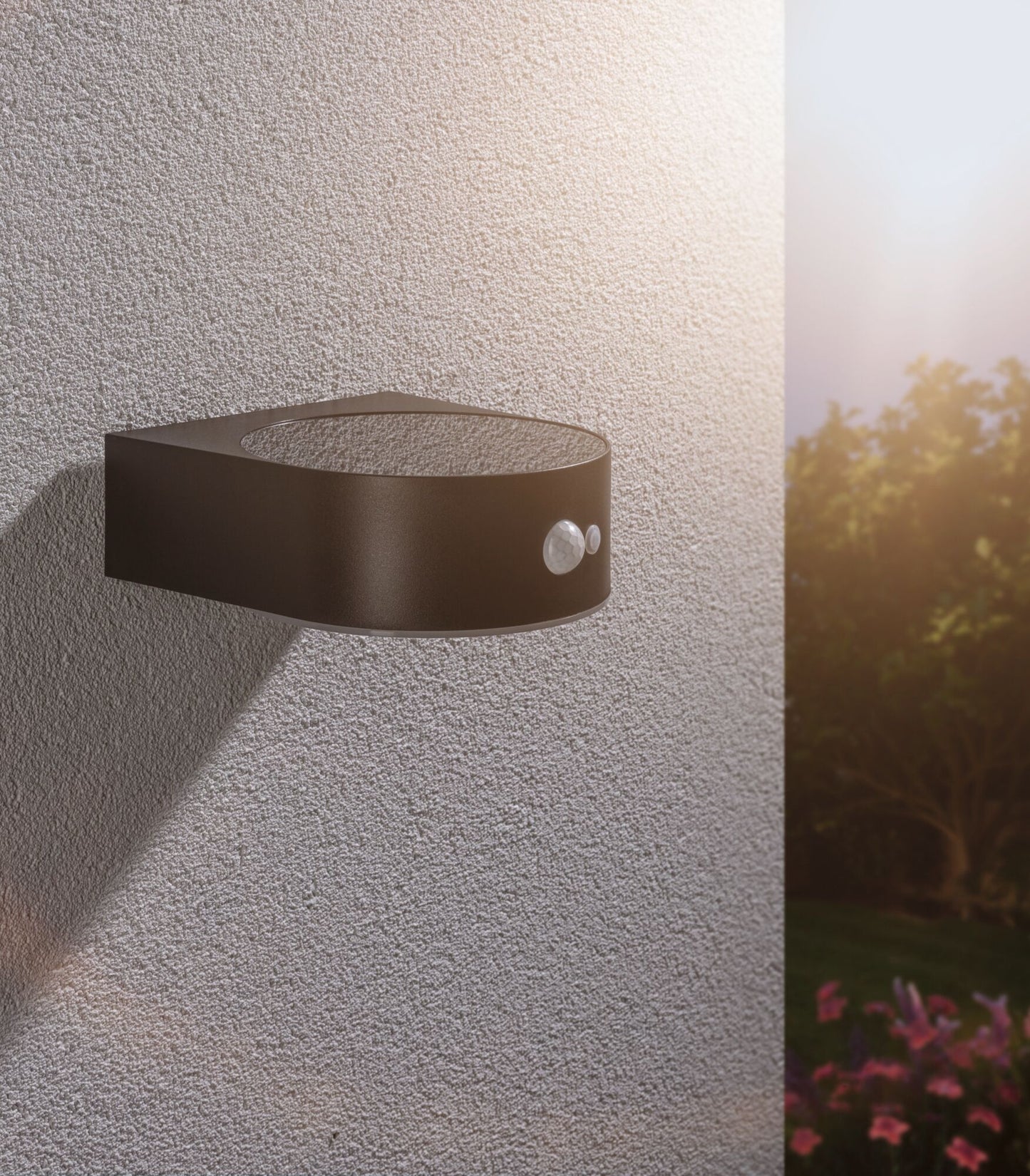 Paulmann Solar LED Außenwandleuchte Eileen mit Bewegungsmelder IP44 175x198mm 3000K 5,5W 600lm