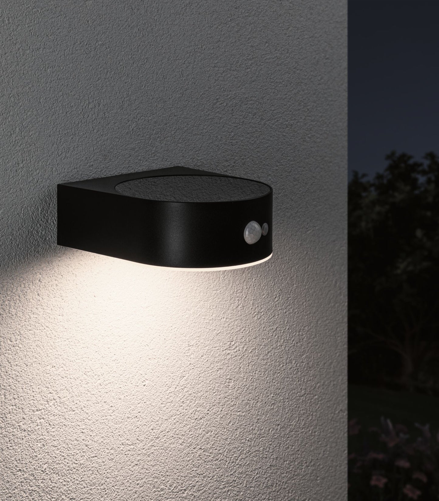 Paulmann Solar LED Außenwandleuchte Eileen mit Bewegungsmelder IP44 175x198mm 3000K 5,5W 600lm