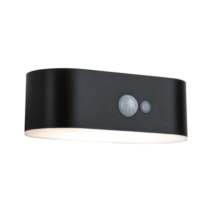 Paulmann Solar LED Außenwandleuchte Adya mit Bewegungsmelder IP44 180x118mm 3000K 2,5W 300lm