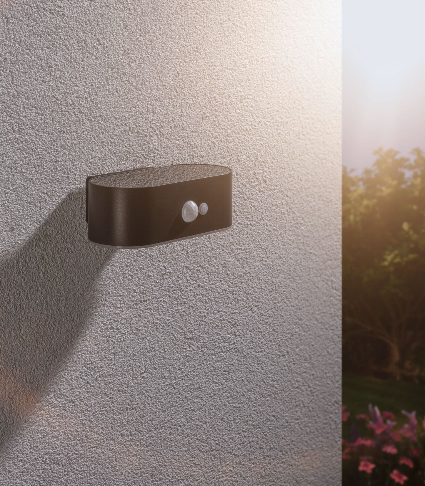 Paulmann Solar LED Außenwandleuchte Adya mit Bewegungsmelder IP44 180x118mm 3000K 2,5W 300lm