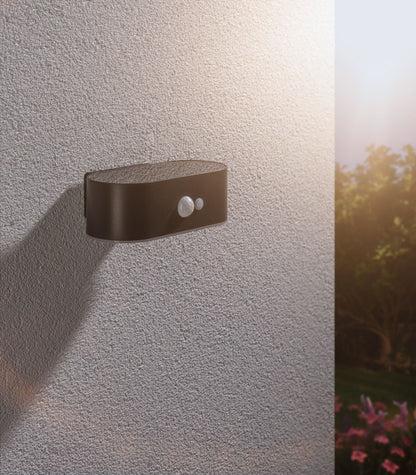 Paulmann Solar LED Außenwandleuchte Adya mit Bewegungsmelder IP44 180x118mm 3000K 2,5W 300lm