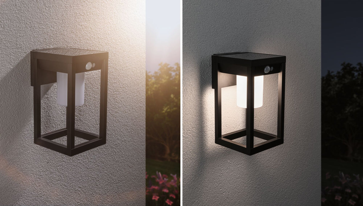Paulmann Solar LED Außenwandleuchte Marisol mit Bewegungsmelder IP44 150x180mm 3000K 5,5W 600lm