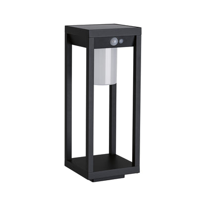 Paulmann Solar LED Pollerleuchte Marisol mit Bewegungsmelder IP44 150x150mm 3000K 5,5W 600lm