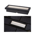 Paulmann Solar LED Bodeneinbauleuchte Domenic IP67 eckig 200x80mm 3000K 0,1W 1lm  Schwarz Kunststoff
