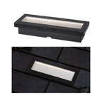Paulmann Solar LED Bodeneinbauleuchte Domenic IP67 eckig 200x80mm 3000K 0,1W 1lm  Schwarz Kunststoff